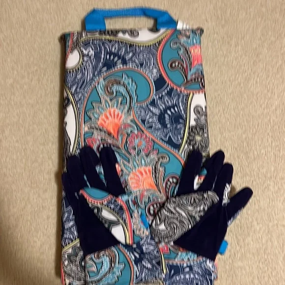 Gardening apron/gloves/kneeling pad. Bright colors, waterproof materials. - Picture 5 of 9